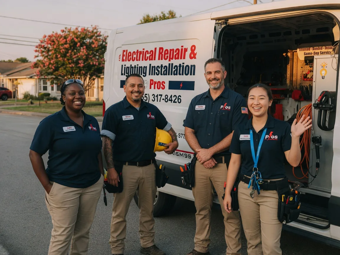 Licensed Electrician company in Crowell, TX